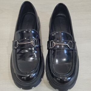 Vera Creation Chunky Black Loafers